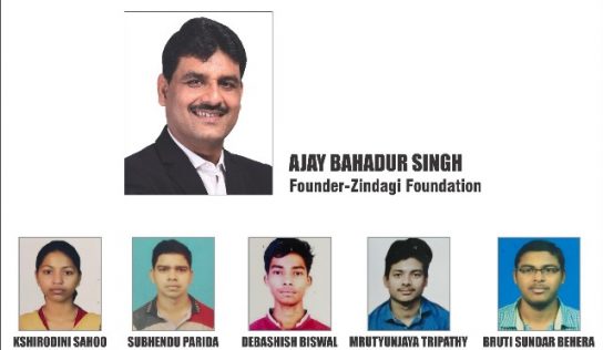 सलोनी फाउंडेशन ने ज़िन्दगी फाउंडेशन के 5 छात्रों को गोद लिया, 5 सालों की मेडिकल की पढाई का खर्च वहन करेगी