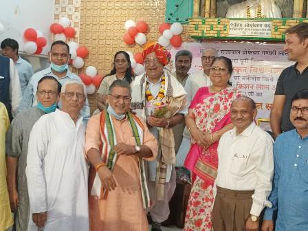 संस्कृति पुरुष डॉक्टर किशन लाल भरतिया का हुआ शानदार नागरिक अभिनंदन