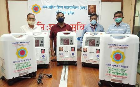 अंतर्राष्ट्रीय वैश्य महासम्मेलन, ओड़िशा प्रांतीय इकाई ने कोरोना महासंक्रमण काल में तत्काल आरंभ किया प्राण वायु सेवा