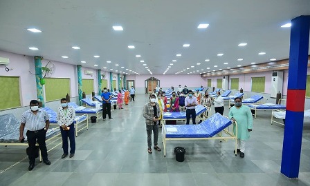 30बेडवाले फ्री अमृतधाराः आक्सीजन शेल्टर का भुवनेश्वर पटिया में हुआ लोकार्पण