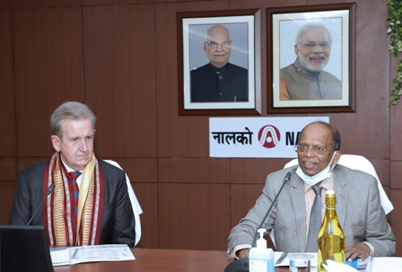 आस्ट्रेलिया के उच्चायुक्त का नालको आगमन नालको – आस्ट्रेलियाई प्रतिनिधिमंडल की दीर्घकालिक व्यापार पहल पर वार्ता