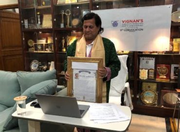 महान शिक्षाविद् प्रोफेसर अच्युत सामंत को  मिली वीएफएसटीआर डीम्ड विश्वविद्यालय वाड्लामुडी गुंटुर से  मानद डाक्टरेट की डिग्री प्रोफेसर अच्युत सामंत के नाम हुई कुल 47 मानद डाक्टरेट की डिग्री जबकि भारत के स्वर्गीय राष्ट्रपति भारतरत्न डा.एपीजे अब्दुल कलाम के नाम रहा था अबतक लगभग 48 मानद डाक्टरेट की डिग्री प्राप्त करने का रिकार्ड