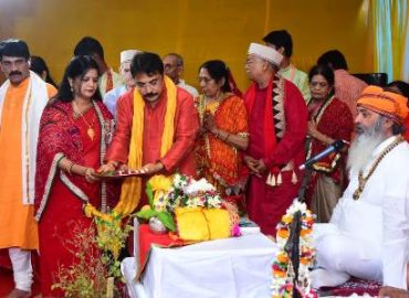 कटक गीता-ज्ञान मंदिर में चल रही  श्रीमद् भागवत कथा का चौथा दिवस