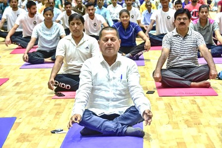 कीट-कीस ने मनाया 8वां अन्तर्राष्ट्रीय योग दिवस