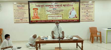 263 जैन तेरापथं स्थापना दिवस एंव गुरु पुर्णीमा, डॉ मुनिश्री ज्ञानेन्द्र कुमार जी