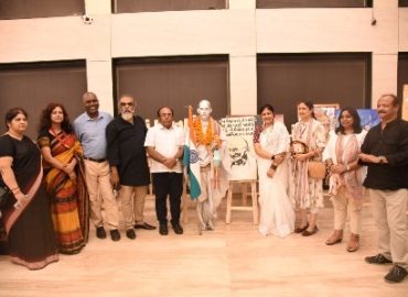 आजादी के अमृत महोत्सव के उपलक्ष्य में  सुभद्रा आर्ट गैलरी,भुवनेश्वर ने नई दिल्ली में  लगाई गांधी आर्ट प्रदर्शनी