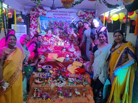 मामस, भुवनेश्वर ने मनाया नंदोत्सव
