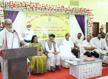 कटक,तुलसीपुर स्थित गीताज्ञान मंदिर प्रांगण के अग्रसेन भवन  में मनाई गई  महाराजा अग्रसेनजी की 5176 जयंती