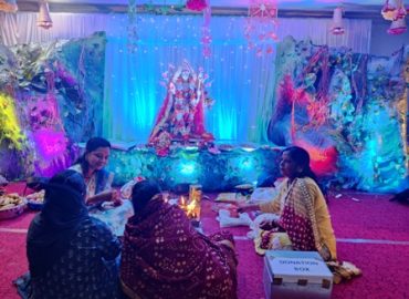 मामस, भुवनेश्वर की ओर से माता की चौकी आयोजित