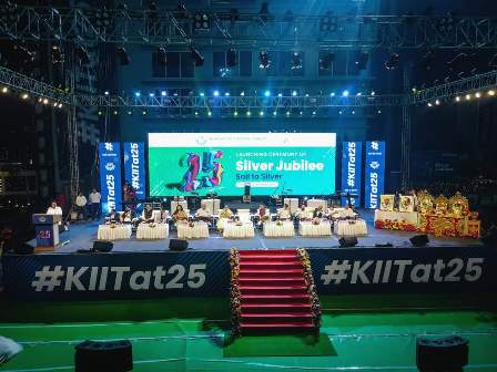 कीट डीम्ड विश्वविद्यालय,भुवनेश्वर की  रजत जयंती हुई आरंभ
