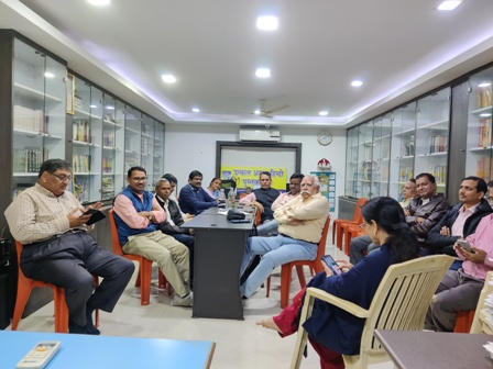 उत्कल अनुज हिंदी वाचनालय द्वारा 2022 को किया गया अलविदा और स्वागत किया गया नव वर्ष:2023 का