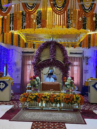 भुवनेश्वर गुरुद्वारे में गुरु नानक जयंती आयोजित