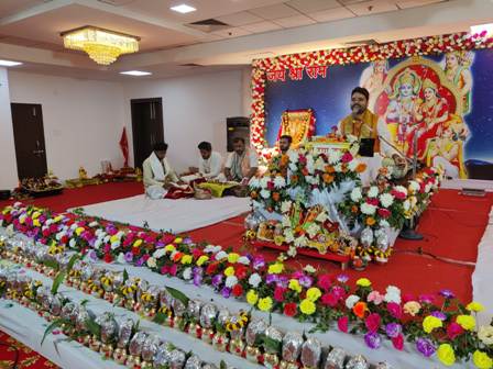 भुवनेश्वर में 9 दिवसीय श्रीराम कथा का हुआ शुभारंभ