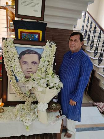 स्व.अनादिचरण सामंत का 54वां श्राद्धदिवस मनाया गया