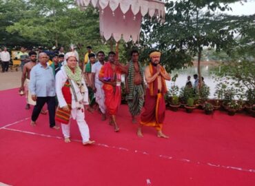 भुवनेश्वर श्रीवाणीक्षेत्र जगन्नाथ मंदिर के चंदन तालाब में आरंभ हुई चंदनयात्रा