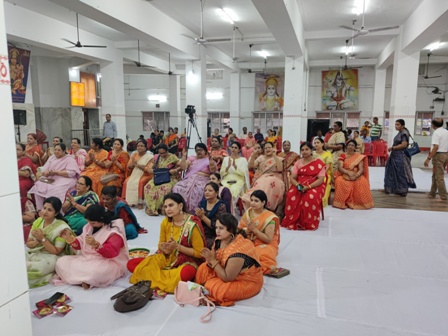 भगवती  भागवत  ज्ञान यज्ञ का प्रथम दिवस