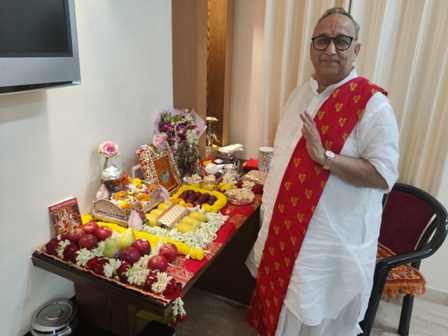 मामस, भुवनेश्वर के सौजन्य से आयोजित देवी भागवत का चौथा दिवस