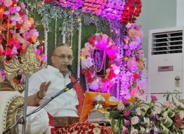 ईश्वर रूपी शक्ति मां से जुड़ने का नाम ही योग साधना हैं -कथाव्यास पंडित श्री श्रीकांत जी शर्मा