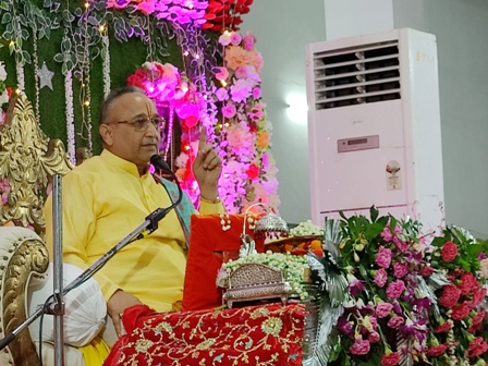 देवी भागवत कथा का आठवां दिवस