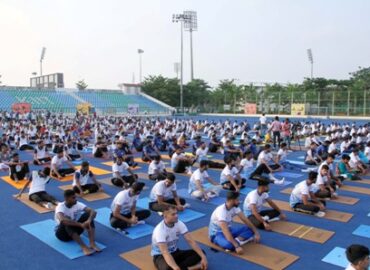 कीट -कीस में अंतर्राष्ट्रीय योग दिवस  आयोजित