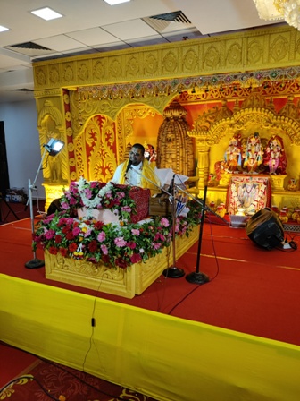 भुवनेश्वर हरिबोल परिवार के सौजन्य से  भुवनेश्वर में आयोजित 09 दिवसीय रामकथा का  दूसरा दिवसः