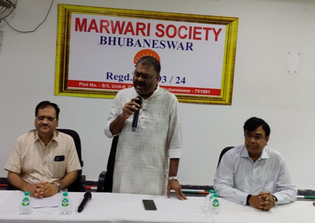 मारवाड़ी सोसायटी भुवनेश्वर की कार्यकारिणी की बैठक आयोजित