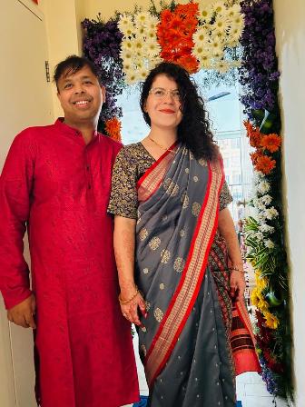 इंजीनियर अनूप,पत्नी निकोला ने अपने बैंगलुरु निवास पर कराया संगीतमय सुंदरकाण्ड पाठ तथा बैंगलुरुके जगन्नाथ मंदिर में  श्री सत्यनारायण भगवान कथा