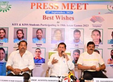 एशियाई खेल 2023 में कीट-कीस के 14 खिलाड़ी शामिल