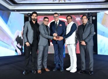 लिंगराज ग्रेनाइट्स के क्ले को मिला  टाईम्स इन्टेरियर ट्रांसफारमेशन अवार्ड