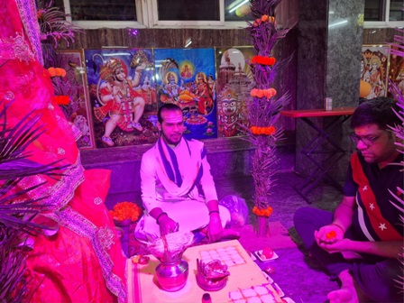 श्री श्याममंदिर,झारपाड़ा में  श्री श्याम जन्मोत्सव तथा  तुलसी-शालीग्राम विवाहोत्सव आयोजित