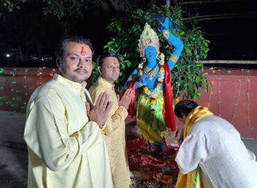 मारवाड़ी युवामंच,भुवनेश्वर ने आयोजित किया  पौराणिक परम्पराःअन्नकूट पूजा एवं प्रसादसेवन