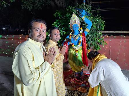मारवाड़ी युवामंच,भुवनेश्वर ने आयोजित किया  पौराणिक परम्पराःअन्नकूट पूजा एवं प्रसादसेवन