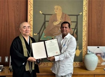 जापान के प्रख्यात कोयासन विश्वविद्यालय द्वारा डॉ. अच्युत सामंत को मिली मानद डॉक्टरेट की डिग्री