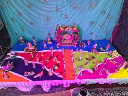 स्थानीय श्रीश्याममंदिर,झारपाड़ा में मनाई गई  श्रीकृष्ण जन्माष्टमी