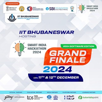 आईआईटी भुवनेश्वर स्मार्ट इंडिया हैकाथॉन-2024 के ग्रैंड फिनाले की मेजबानी  के लिए पूरी तरह तैयार