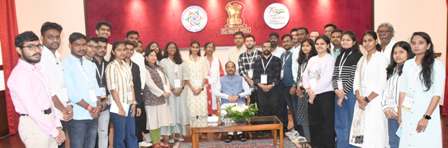 ओडिशा के राज्यपाल ने ‘एक भारत, श्रेष्ठ भारत ‘ के उद्देश्य को प्राप्त करने के लिए  युवा संगम पहल की सराहना की