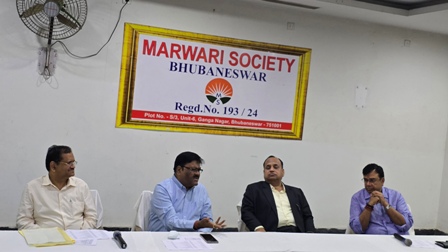 सुभाष अग्रवाल, चेयरमैन, एआरएसएस बनें मारवाड़ी सोसायटी भुवनेश्वर होली बंधुमिलन कमेटी के चेयरमैन