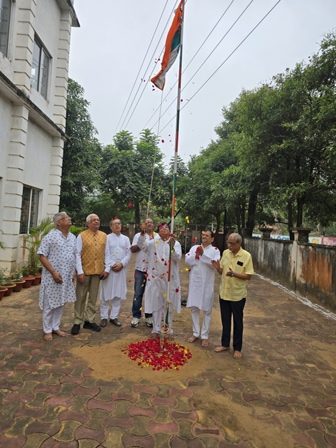 मारवाड़ी सोसायटी भुवनेश्वर ने मनाया 76वां गणतंत्र दिवस