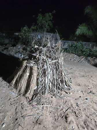 बिस्वास,भुवनेश्वर द्वारा होलिका-दहन तथा होली बंधुमिलन आयोजित