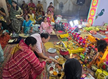 भुवनेश्वर में  श्री श्याम ज्योति पाठ का भव्य मंगलपाठ आयोजित