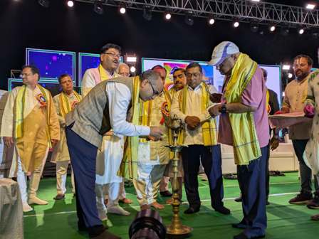 मारवाड़ी सोसायटी भुवनेश्वर का होलीबंधु मिलन रहा यादगार