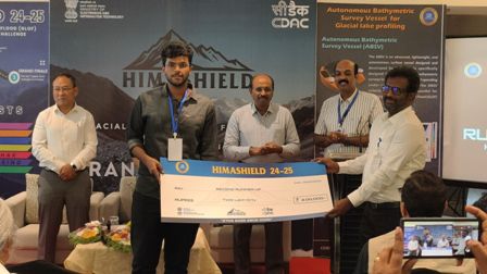 ग्लेशियल लेक आउटबर्स्ट फ्लड (जीएलओएफ) शमन के लिए राष्ट्रीय ग्रैंड चैलेंज  में आईआईटी भुवनेश्वर पुरस्कृत
