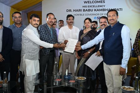 ओड़िशा के मान्यवर राज्यपाल  डॉ.हरिबाबू कंभमपति ने किया  ओडिशा होम एंड डेकोर एक्सपो 2025 का दौरा