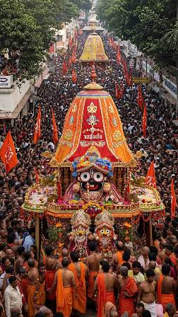 “भगवान जगन्नाथ आजीवन शिशु हैं।”