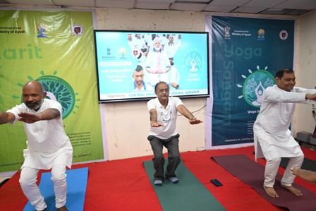 ओडिशा केंद्रीय विश्वविद्यालय ने ‘योग संगम’ के साथ मनाया 11वां अंतर्राष्ट्रीय योग दिवस