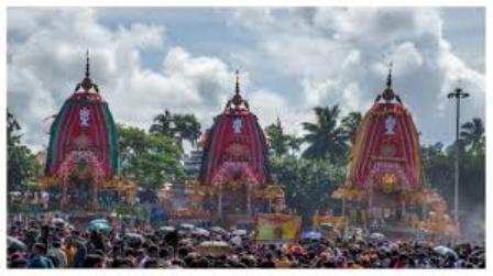 आगामी 5 जुलाई को लक्ष्मी-नारायण रुप में रथारुढ़ होकर बाहुड़ा विजय करेंगे भगवान जगन्नाथ