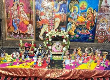 श्रीश्याममंदिर झारपाड़ा में श्रीकृष्ण जन्माष्टमी झांकी तथा भजनसमारोह के साथ मनाई गई