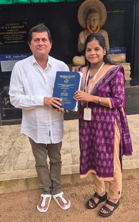 कीस की मेधावी छात्रा जामुनी झांकार बनीं चुकतिया भुंजिया जनजाति की पहली शोधार्थी