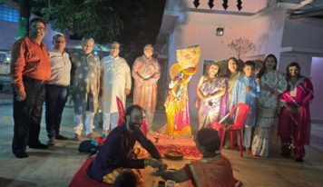 मारवाड़ी युवा मंच भुवनेश्वर ने मनाया गोवर्धन पूजा और अन्नकूट प्रसादी एवं