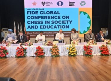 कीट  उत्कृष्ट खेल अवसंरचना के लिए राष्ट्रीय रैंकिंग पुरस्कार 2026 से सम्मानित